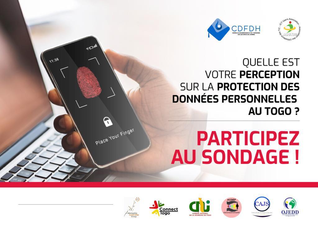 Participez à ce sondage en ligne et donnez votre avis sur la protection des données personnelles au Togo