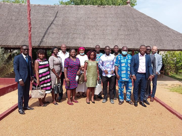 Visite de Florian Karner aux jeunes boursiers du PDWA du Togo