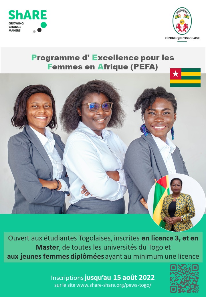 Promotion de l'excellence au Togo : lancement du Programme d’Excellence pour les Femmes en...