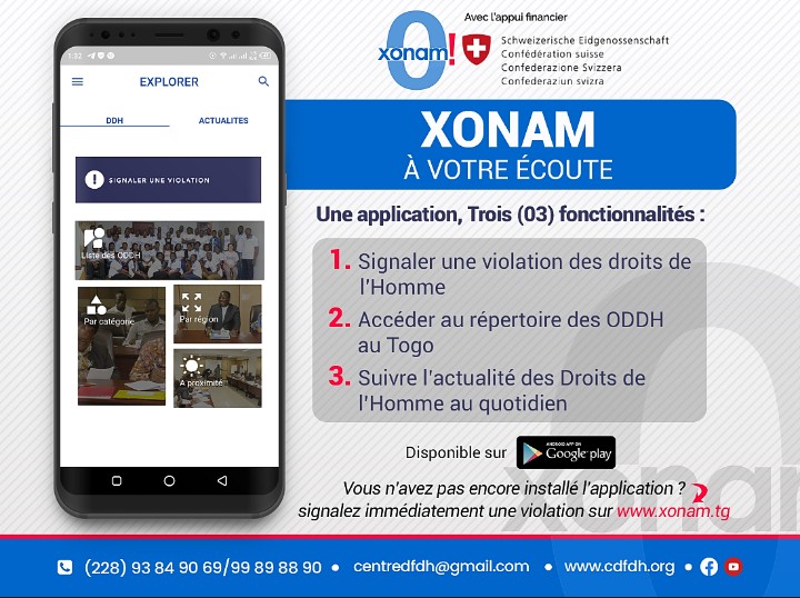 Les cantons de Zanguéra et de Vakpossito accueillent l’application Xonam