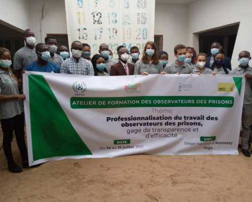 20 jeunes DDH dont 10 femmes, désormais aptes à faire du monitoring préventif dans les prisons au Togo