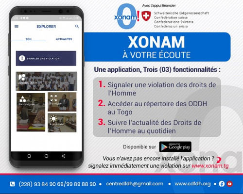 Les cantons de Zanguéra et de Vakpossito accueillent l’application Xonam