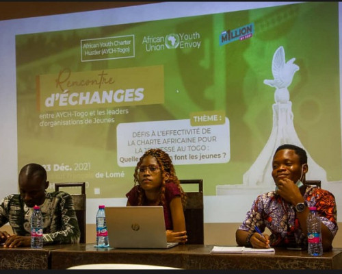 Charte africaine de la jeunesse : Les AYCH-Togo en tête à tête avec les leaders d'organisation de jeunesse au Togo