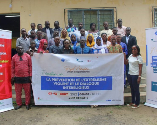 Sokodé : fin des activités sur la prévention de l’extrémisme violent au Togo
