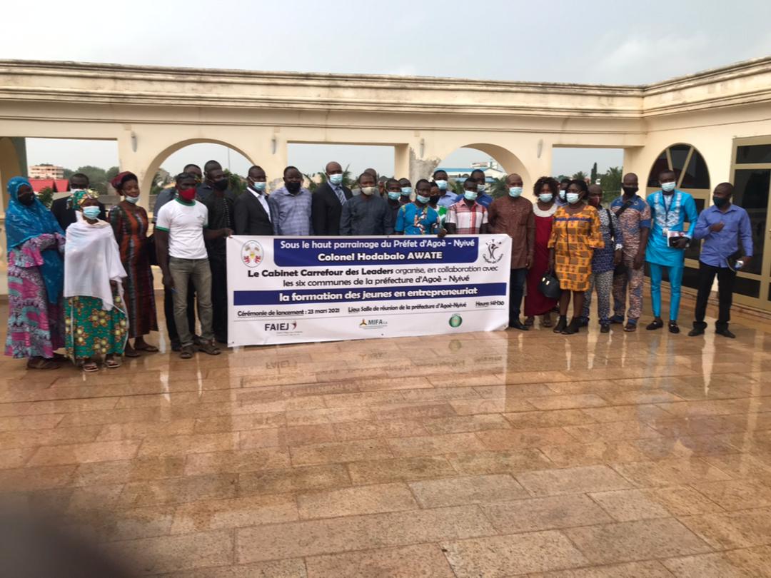 Emploi des jeunes : Carrefour des Leaders formera des jeunes entrepreneurs dans la préfecture d’Agoè Nyivé