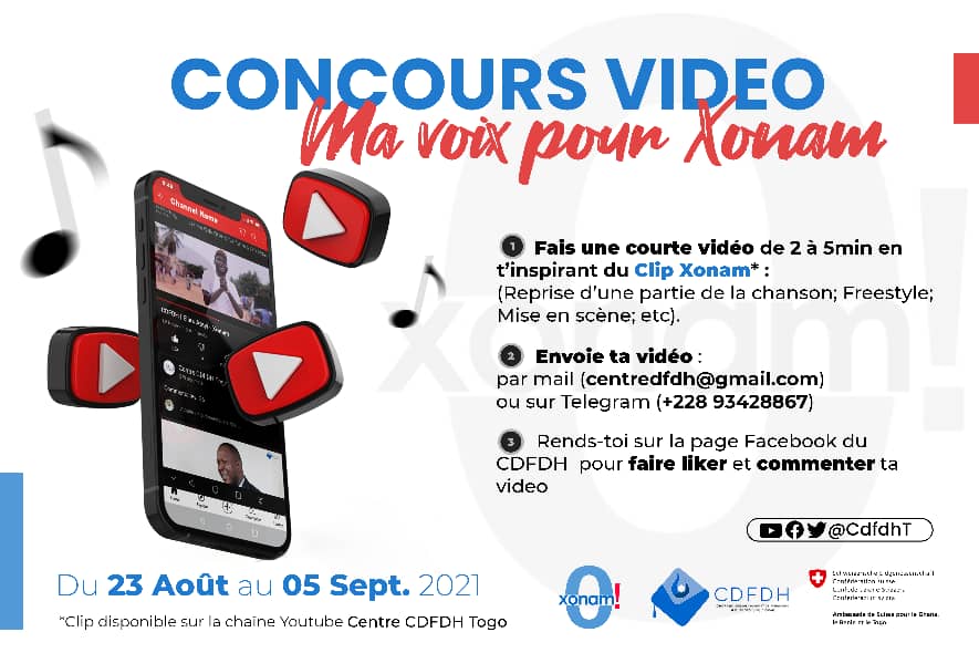 Le CDFDH lance un concours pour motiver les citoyens à signaler les cas de violation DH via Xonam