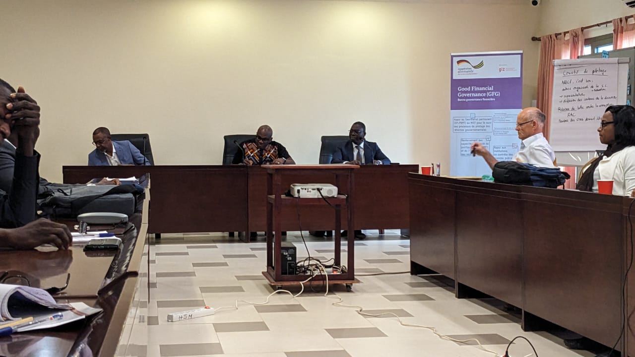 Les jeunes participent à l’atelier de Formation "Capacity Works" organisé par la GIZ à Lomé