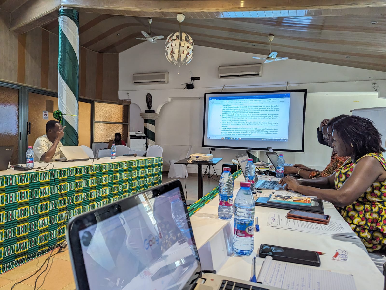 Atelier de Développement de Suivi des Recommandations de l'EPU au Togo : Les Défenseurs des Droits Humains Unissent leurs Forces pour la Mise en Œuvre