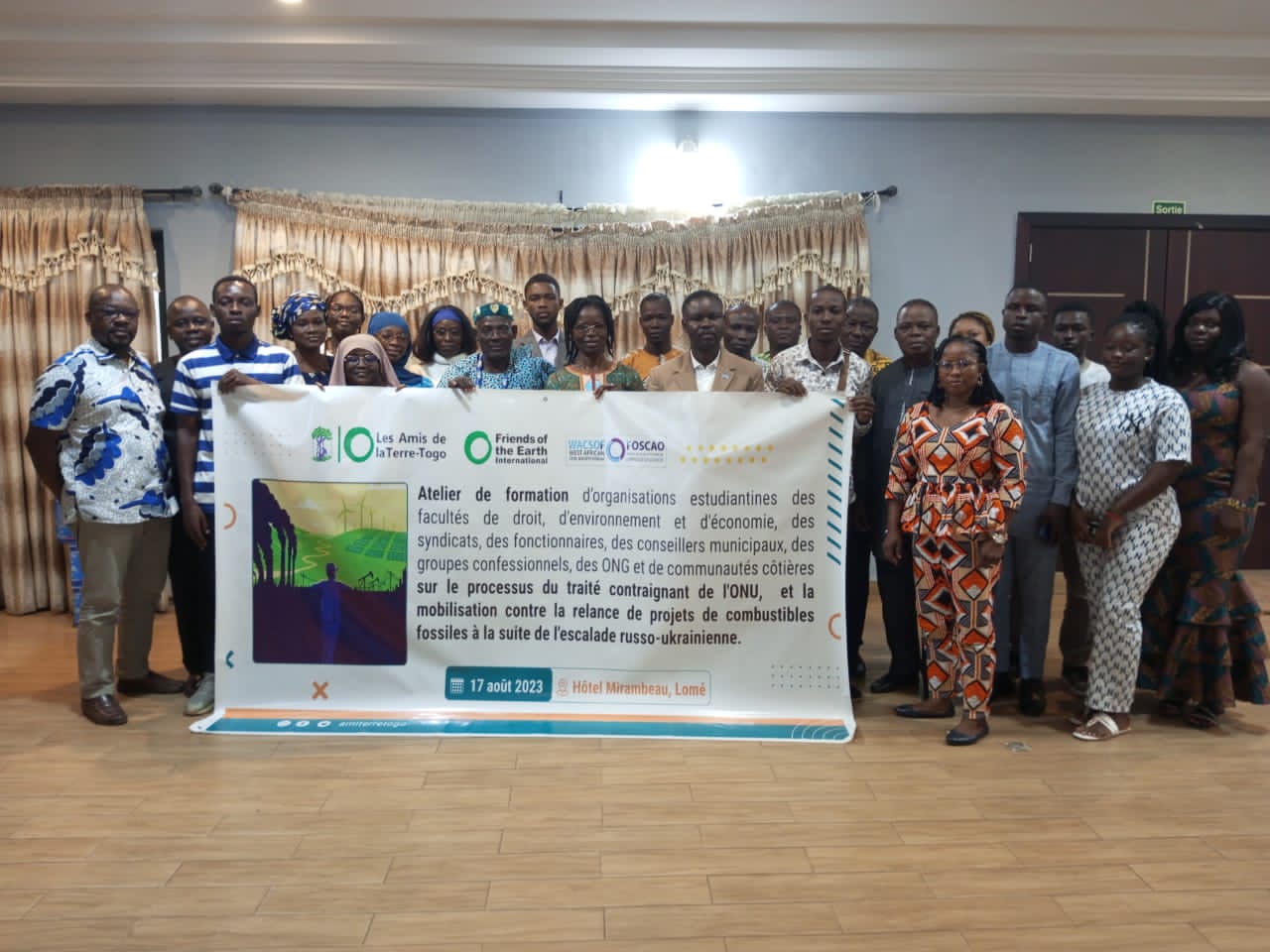 Atelier de Formation : le processus du traité contraignant de l’ONU, et la mobilisation contre la relance de projets de combustibles fossiles à la suite de l'escalade Russo-Ukrainienne