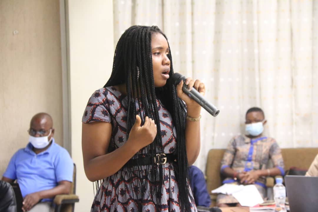 Etiam Grégoria GBEVE  plaide la cause des groupes vulnérables